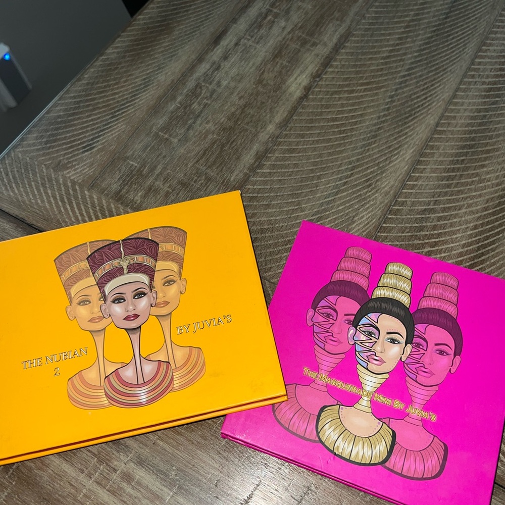 Juvias place eyeshadow palettes